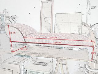 Chaise longue restaurada