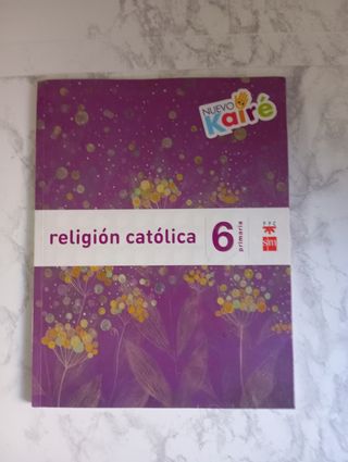 Libro religión 6 primaria