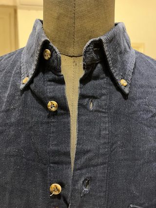 Camicia vintage in velluto