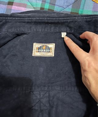 Camicia vintage in velluto