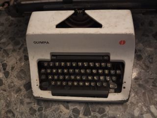 Maquina escribir antigua para decora
