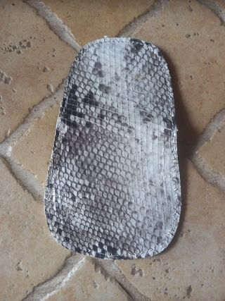 Portamonete in pelle di pitone