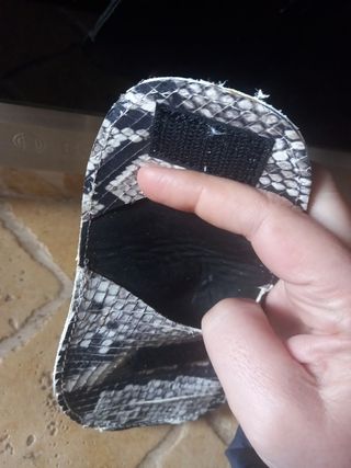 Portamonete in pelle di pitone