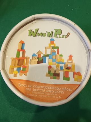Mattoncini da costruzione i legno +18mes