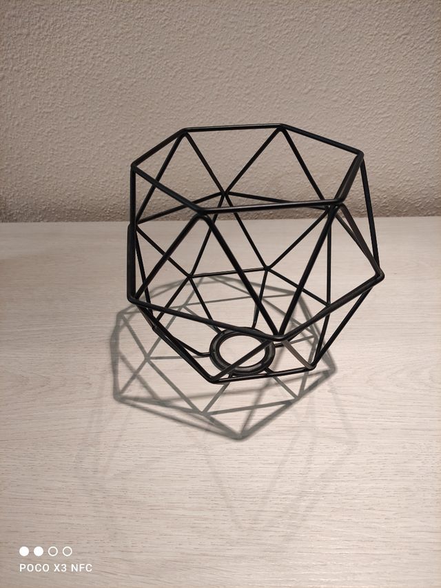 Pantalla para lampara negra moderna ikea