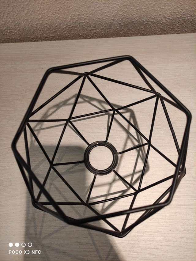 Pantalla para lampara negra moderna ikea