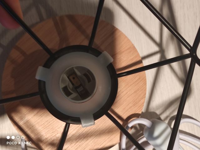 Pantalla para lampara negra moderna ikea