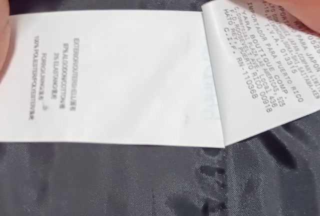 Chaqueta negra Adolfo Domínguez T. 42