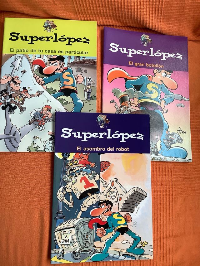 10 comics Ibáñez y Escobar y uno Asterix