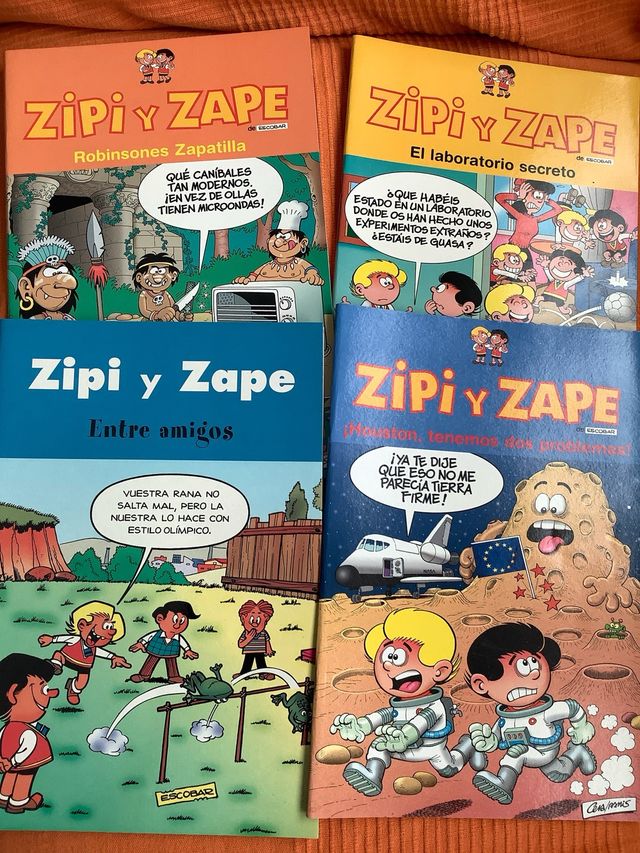 10 comics Ibáñez y Escobar y uno Asterix