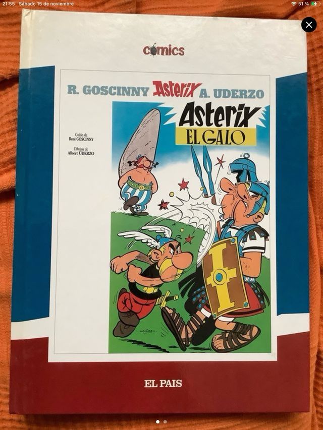 10 comics Ibáñez y Escobar y uno Asterix