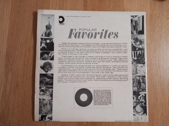 Disco vinilo antiguo clasica años 60