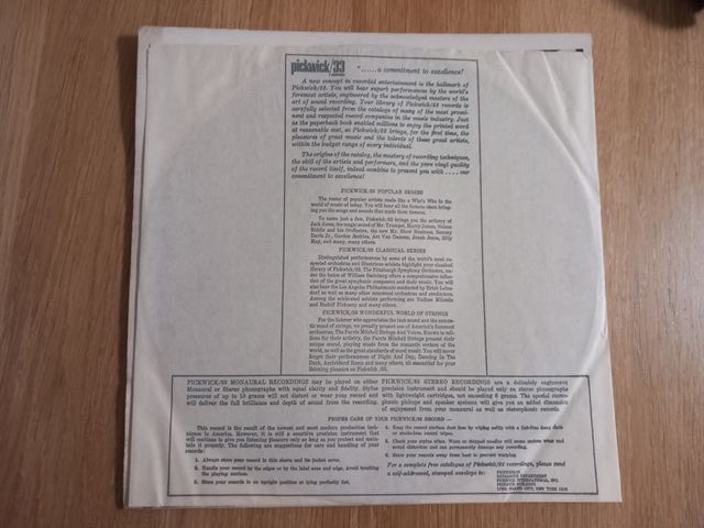 Disco vinilo antiguo clasica años 60