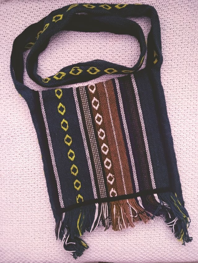 Bolso de tela de Nepal
