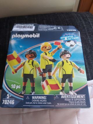Futbolín playmobil