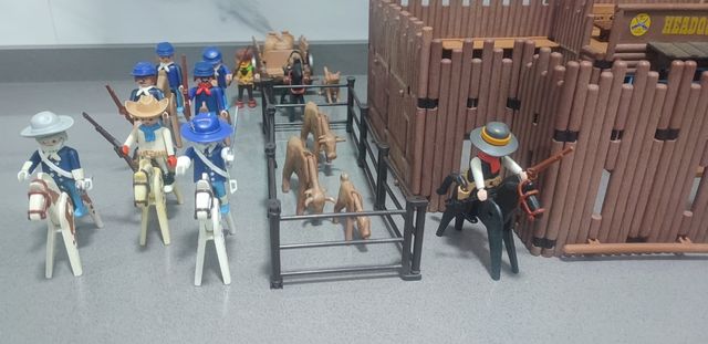 Fuerte Playmobil colección set