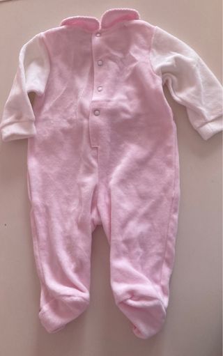 Tutina rosa neonta, Pastello, 1-3 m