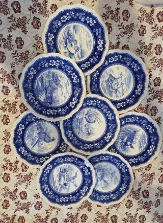 3 Piatti Copeland Spode serie numerata
