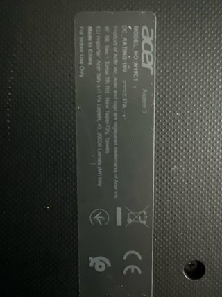 portatil para piezas Acer Aspire 3