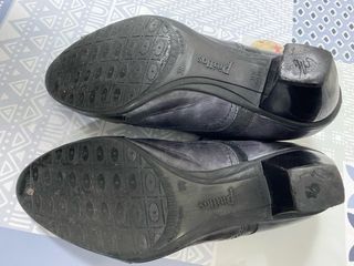 Zapatos pitillos cordones señora
