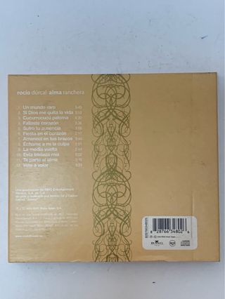 CD ROCIO DURCAL ALMA RANCHERA