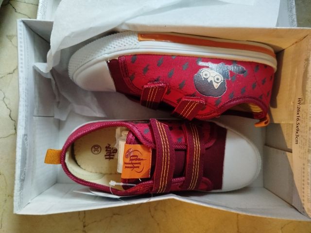 Zapatillas Harry Potter luces talla 30