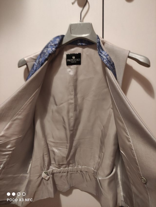 Traje novio diseño protocolo