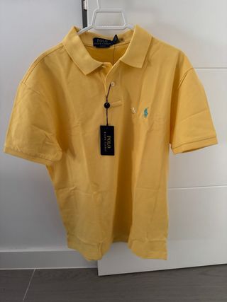 Polo amarillo Ralph Lauren talla L