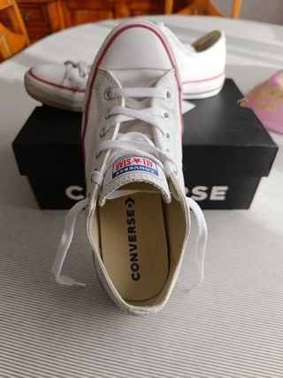 Zapatillas Connverse All Star de piel