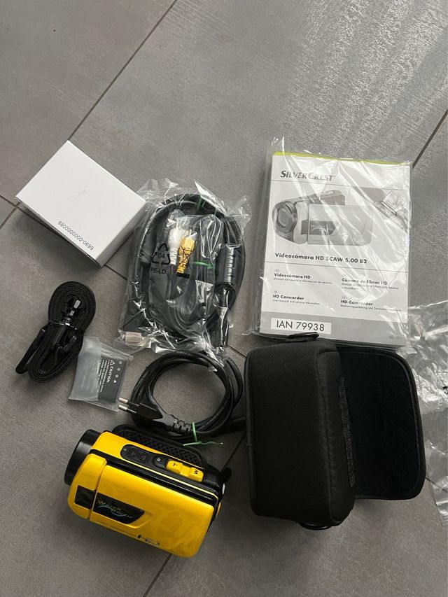 NOVA câmara de vídeo aquática