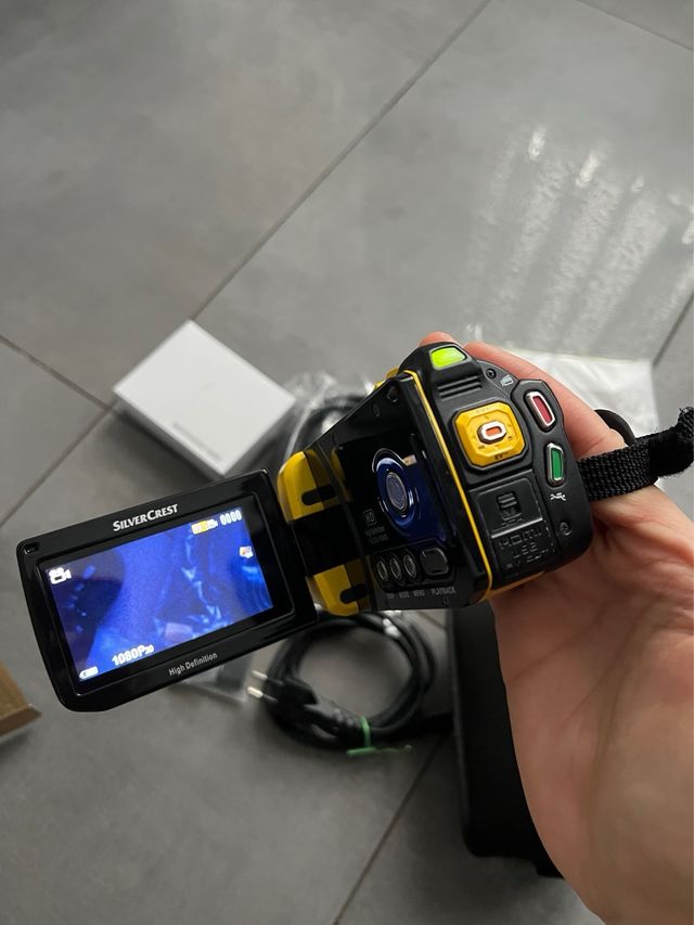 NOVA câmara de vídeo aquática