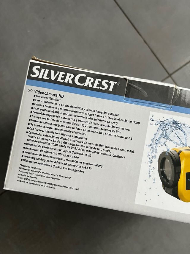 NOVA câmara de vídeo aquática