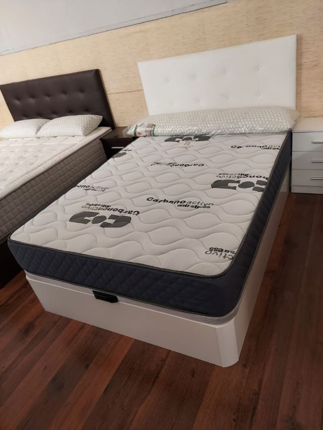 Somier con patas 90×180