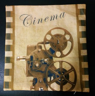 Funda de cojín Nueva "Proyector CINE" 40x40