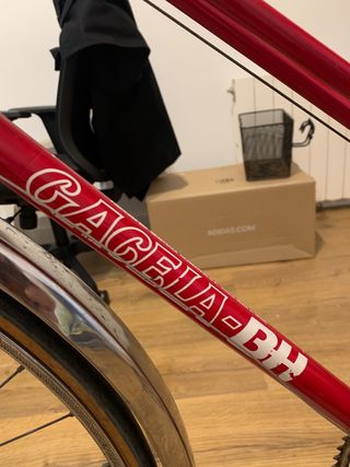 Bicicleta Bh Gacela roja vintage