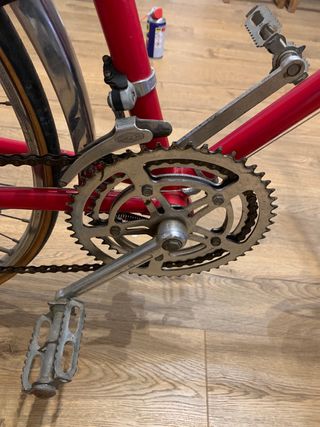 Bicicleta Bh Gacela roja vintage