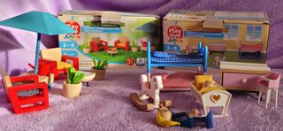 Vendo casa muñecas con accesorios