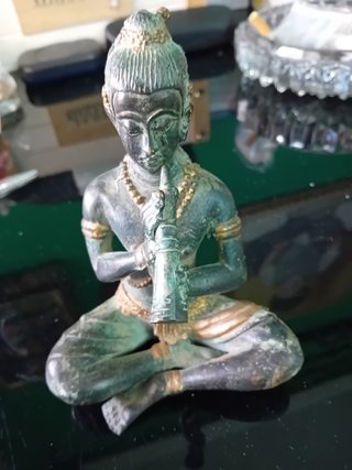 2Figuras bronce Tailandia 100e las 2