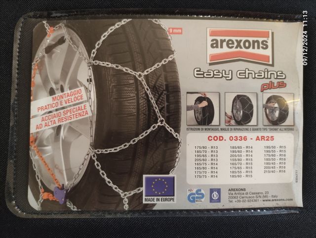 Catene da neve Arexons NUOVE