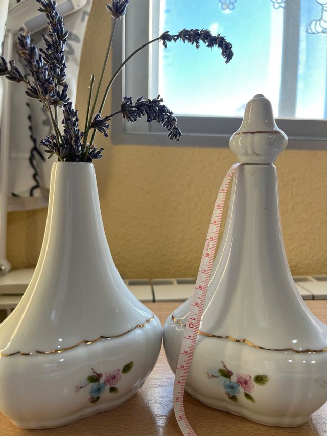 Juego de tocador, porcelana