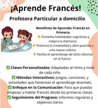 Clases de francés particulares