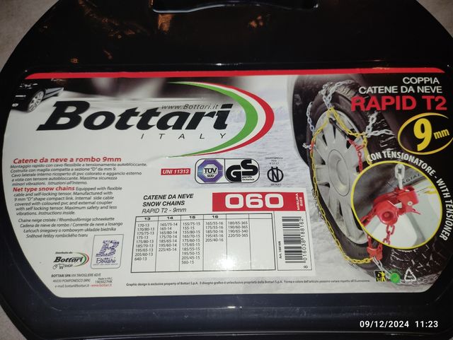 Catene da neve Bottari Nuove!!