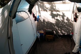 Tienda de campaña 2 habitaciones