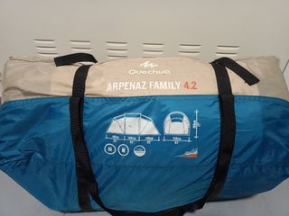 Tienda de campaña 2 habitaciones