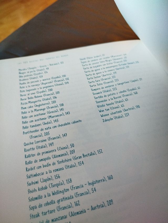 Las 105 recetas más famosas del mundo: Tiramisú, pollo tandoori, brownies, paella, sushi? y muchos más (Cocina) (Spanish Edition)