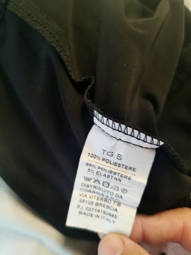 Abito a balze primaverile marca Made in Italy.