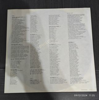 Vinilo Víctor Manuel - AÑO TRAS AÑO