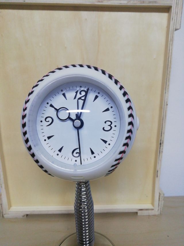 5x4 Reloj vintage deportivo con muelle. 