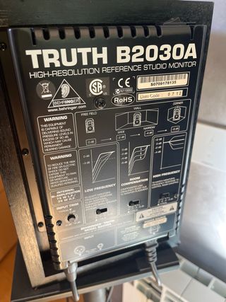 Monitores Behringer Truth B2030A