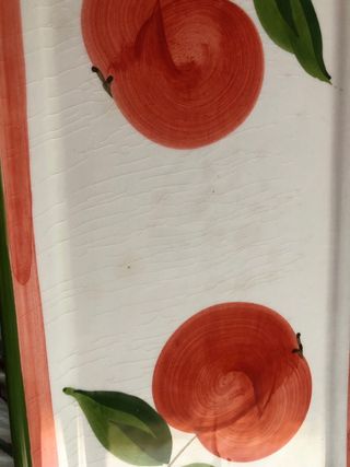 Fuente cerámica pintada a mano Portugal